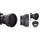 Extendable Camera Lens Hood (3-Level)