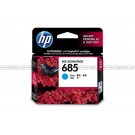 HP 685 Cyan Ink Cartridge 