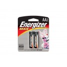 Energizer E91BP2 MAX AA Batteries