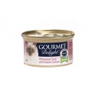 Gourmet Delight Whitemeat Tuna with Salmon Flakes (Cat Wet Food)