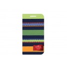 Hallmark Design Stripe Flip Case for Samsung Galaxy S4 i9500