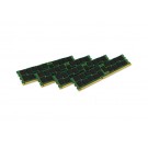 Kingston 1333MHz DDR3 ECC Reg CL9 DIMM (Kit of 4) Single Rank x4 16GB