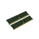 Kingston 400MHz DDR2 ECC Reg CL3 DIMM (Kit of 2) Single Rank x4 4GB