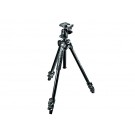 Manfrotto 290 Light Kit Alu 3 Section Tripod W/Ball Head