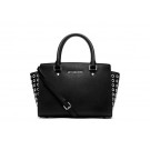 MICHAEL Michael Kors Medium Selma Top-Zip Grommet Satchel