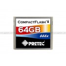 PRETEC 64GB CF (567X) Memory Card