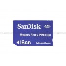 Sandisk 16GB Pro Duo Memory Stick