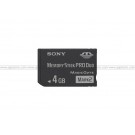 Sony 4GB PRO Duo Mark 2 Memory Stick 