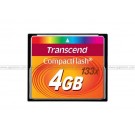 Transcend 4GB CF (133X) Memory Card