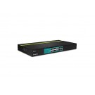 Trendnet 16-Port 30 Watt 10/100Mbps POE+ Switch TPE-T160