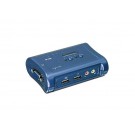 Trendnet 2-Port USB KVM Switch Kit W/Audio TK-209K 