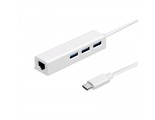 USB-C Port Splitter and Ethernet Adapter for Apple Macbook 12 inch