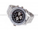 Spy Stainless Steel Watch + Camcorder + Camera + Recorder