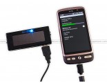 USB Solar Charging 4-Port Hub with Torch