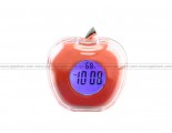 Crystal Apple Talking Clock