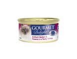 Gourmet Delight Grilled Chicken & Prawns in Tasty Gravy (Cat Wet Food)