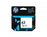 HP 63 Tri-Color Ink Cartridge