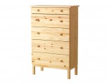 IKEA TARVA Chest Of 5 Drawers