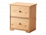 IKEA HURDAL Chest Of 2 Drawers
