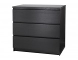 IKEA MALM Chest Of 3 Drawers