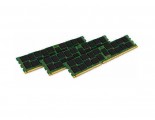 Kingston 1333MHz DDR3 ECC Reg CL9 DIMM (Kit of 3) Single Rank x4 Intel Validated 12GB