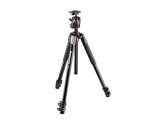 Manfrotto 055 Kit Alu 3 Section Tripod W/Ball Head 