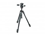 Manfrotto 290 XTRA Kit Alu 3 Section Tripod W/3Way Head