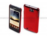 Momax Shiny Ultra Thin Case for Samsung Galaxy Note - Red