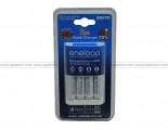 Sanyo Eneloop Battery Charger NC-MQR06SP20A-4S