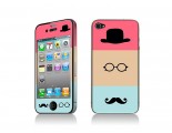 Newmond Mustache Screen Protector for iPhone 4 / 4S