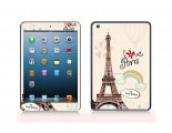Newmond Glow Paris Eiffel Tower Screen Protector for iPad Mini / Mini Retina