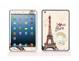 Newmond Glow Paris Eiffel Tower Screen Protector for iPad Mini / Mini Retina