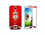 Newmond Liverpool Crystal Premium Tempered Glass Protector for Samsung Galaxy S4