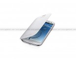 Samsung i9300 Galaxy S III Flip Cover  - Marble White