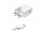 Samsung Mains Charger EP-TA10UWE with USB Cable 