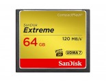 Sandisk 64GB Extreme 120MB/s Compact Flash Memory Card