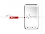 Skinplayer Aluminize Case for Samsung Galaxy Note - White