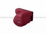 Sony LCS-EML2A Red Leather Lens Jacket