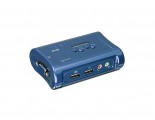 Trendnet 2-Port USB KVM Switch Kit W/Audio TK-209K 