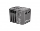 Verbatim 3 Ports Travel Adapter