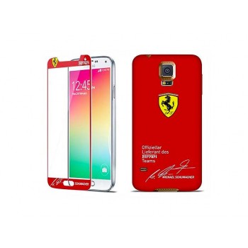 Newmond Ferrari Crystal Premium Tempered Glass Protector for Samsung Galaxy S5