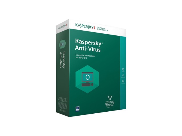 Kaspersky Anti-Virus 2018 (1 User) - PC Peripherals ...