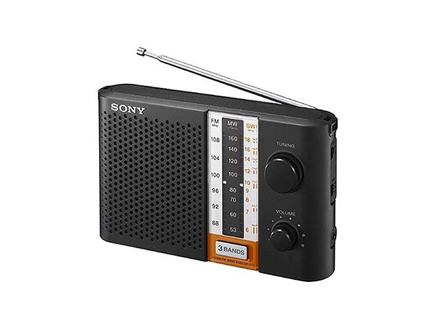 Sony 3 Band Portable Transistor Radio ICF-F12S