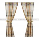 IKEA BENZY Pair Of Curtains With Tie-Backs