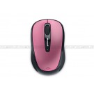 Microsoft Wireless Mobile Mouse 3500-Dragon Fruit Pink